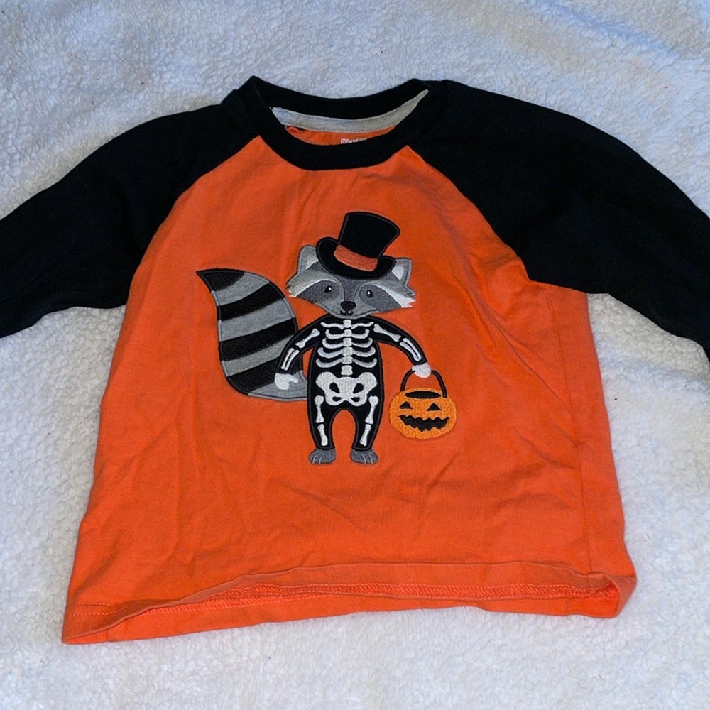 Gymboree toddler boy’s Halloween shirt- size 18-24 months